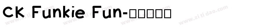 CK Funkie Fun字体转换